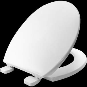 Carrara and Matta Toilet Seats -  Kent 108059000 Top Fix White T/seat